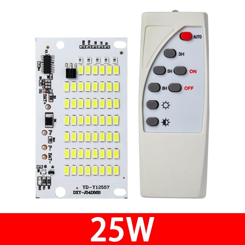 1Pcs 25/40/60/100/250W LED Solar Light Board Remote Control Floodlight  For Outdoor Garden Lamp