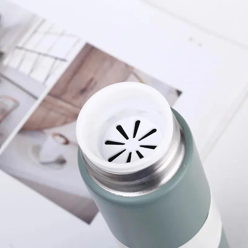 Japan Style Mini Portable Vacuum Flask for Girls Small Capacity Cute Portable Cup Simple Style Cup Thermos Bottle Water Bottles