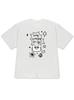 Funny Korean Quote Its Okay Graphic TShirt Cute Bold Red Explosion Print Short Sleeve Tee Casual Daily Wear for Unisex Unisex