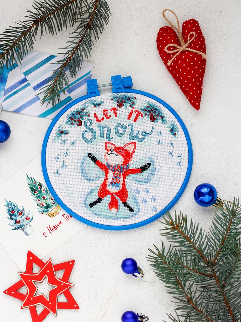 Cross Stitch Kit Abris Art Chanterelle