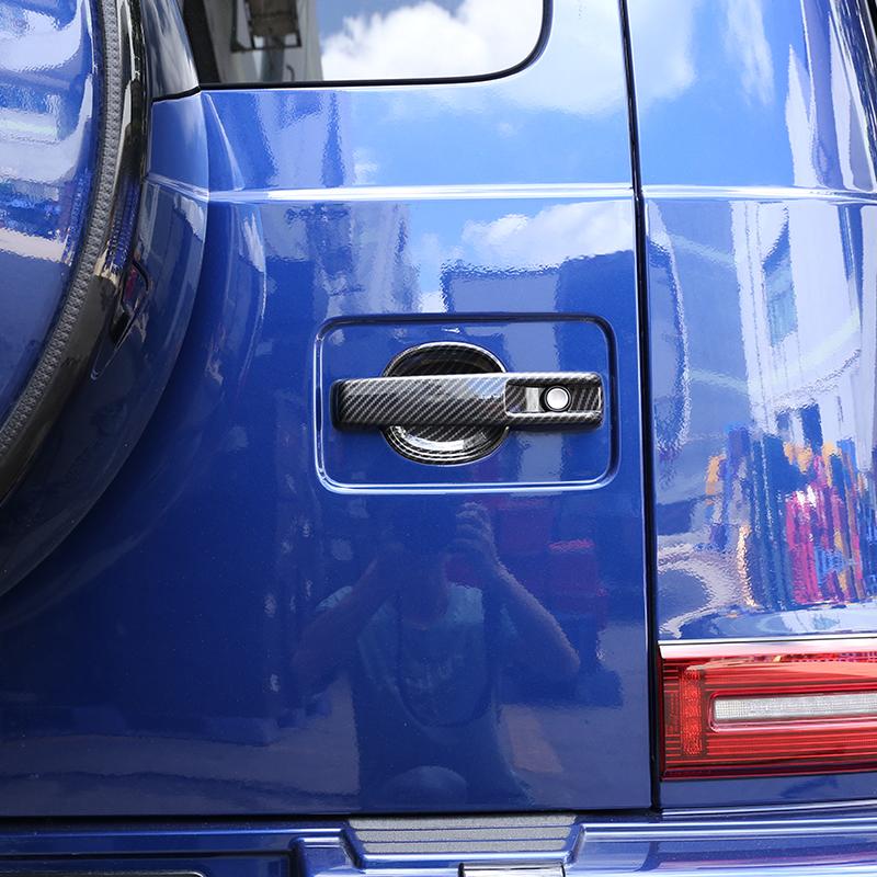 5 Pcs ABS Auto Outer Door Handle Cover For Mercedes Benz G Class W463 W464 W465 G65 G55 G63 G500 G550 G350 2004-2025