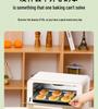 12L Multifunctional Mini Electric Oven with Mirror Finish