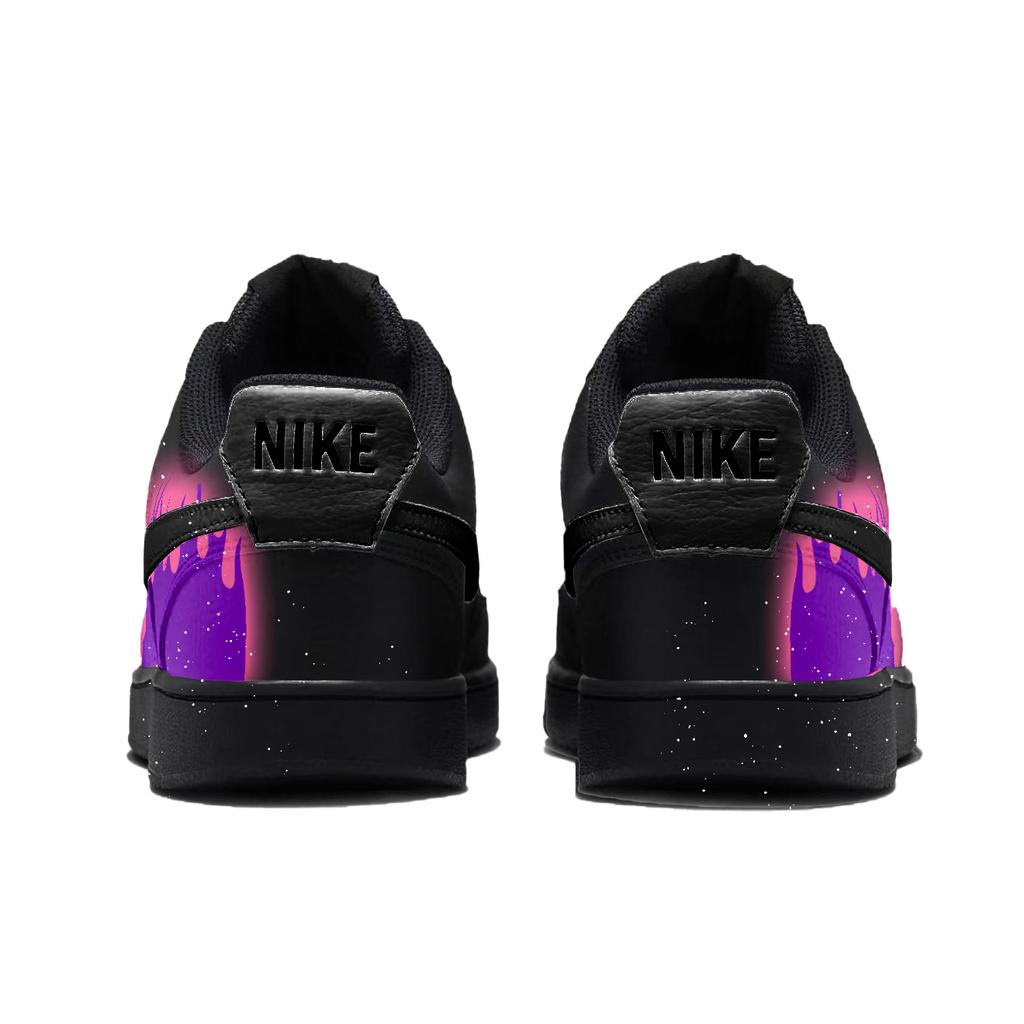 Nike Court Vision 1 Skateboard-Schuhe Herren Low Top Lila FZ0630-010(Team473-)