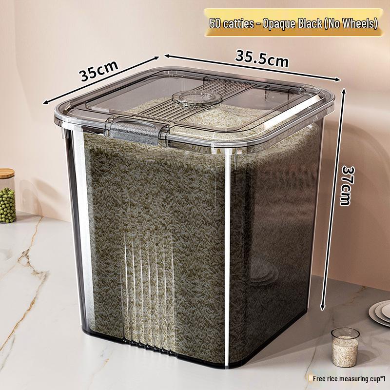 Pest-Proof Moisture-Proof Rice Flour Storage Jar | Food-Grade Large Capacity Container