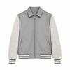 Lapel splicing PU leather jacket men's spring casual trend men's jacket spring and autumn casual leather jacket men's clothing