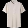 Pierre Cardin Men's Linen Short Sleeve T-Shirt