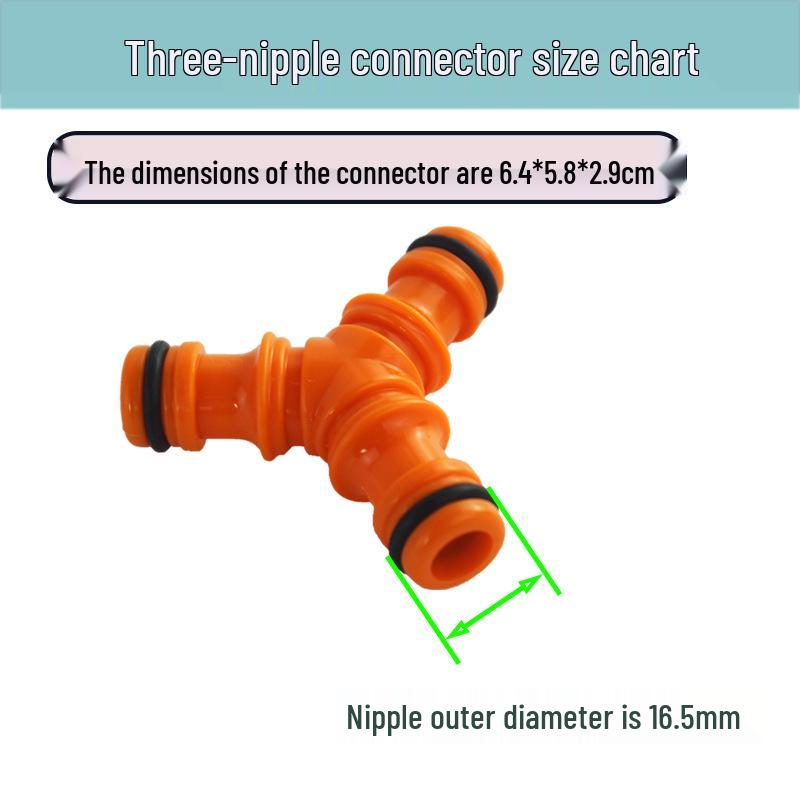 Verdickter ABS-Vierwege-Wasserrohr-Schnellverbinder mit Schalterventil-Verteiler