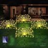 300/420 LED Outdoor Solar Garden Light, Upgraded Fireworks Light, 8 Lighting Modes,outdoor Decoration On Garden Terraces,Halloween,Christmas