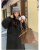 2024 Women's Extra-Long Korean Cotton Quilt Coat - Winter Over-the-Knee Loose Fit