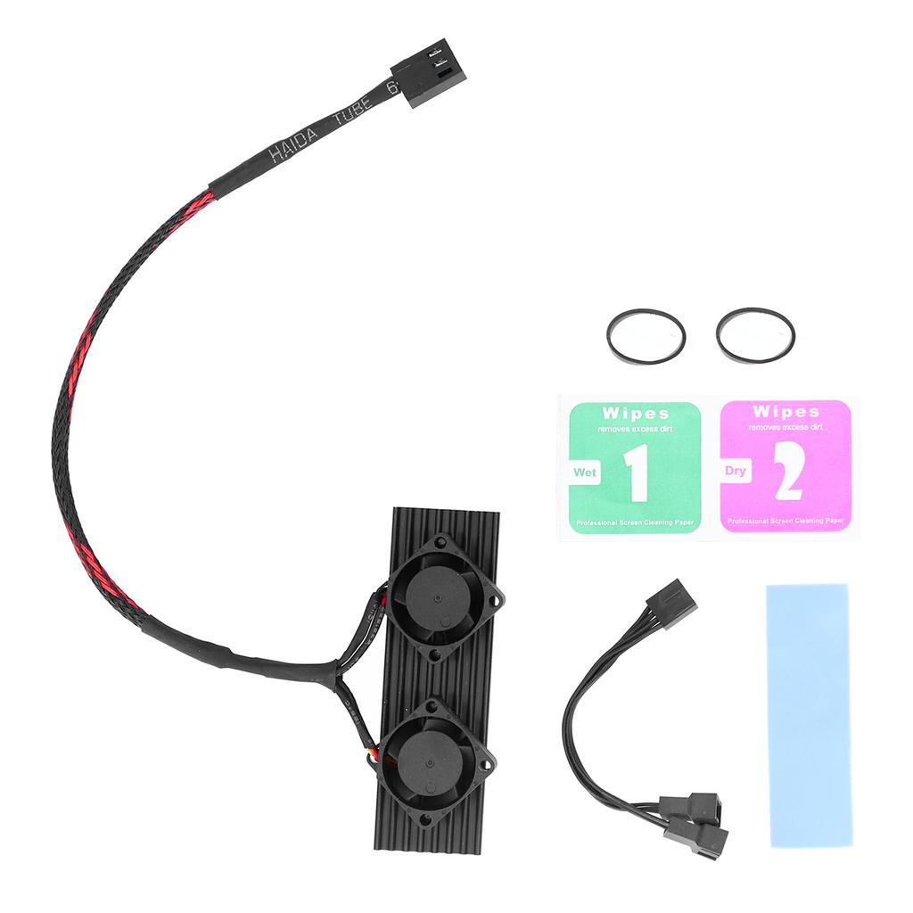 Heat Sink with Cooling Fan SolidState Radiators for Desktop Computers Ngff Nvme SATA3