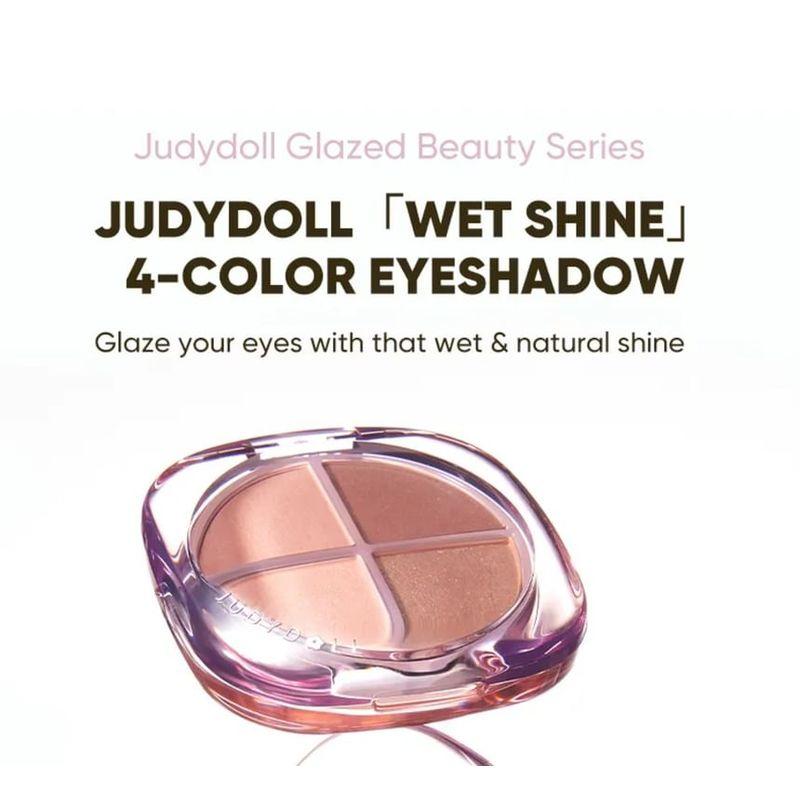 Judydoll - Glazed 4-Shade Eyeshadow Palette - 3 Colors