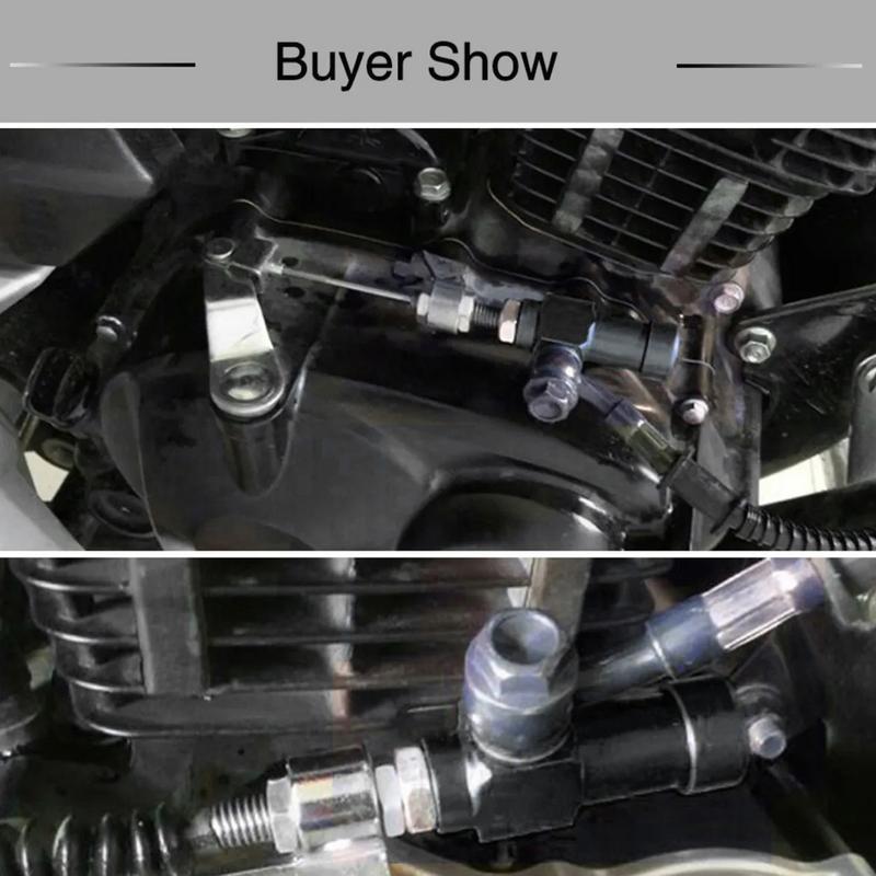 Brake Hoses Hydraulic Brake Fluid Bleeder Replacement Hose Complete Compact System Precise Control For Riding Dirt Bikes Atv