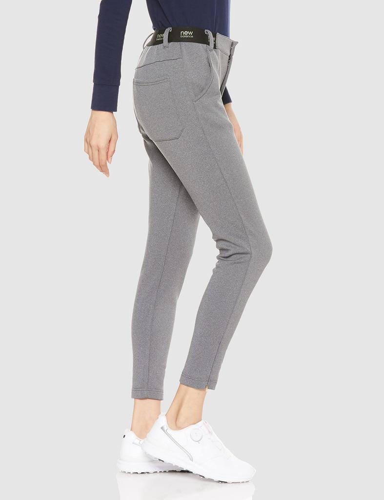 Golf Cropped Pants Inseam 0 [New Balance] (P.P.TEX Sweat-absorbent, Quick-drying, Breathable, Stretchable, 70cm) / Women's / 012-2236508 023_Gray [S]