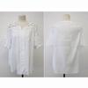 Women Summer Large Size Dress Shirt Loose Embroidery Shirt