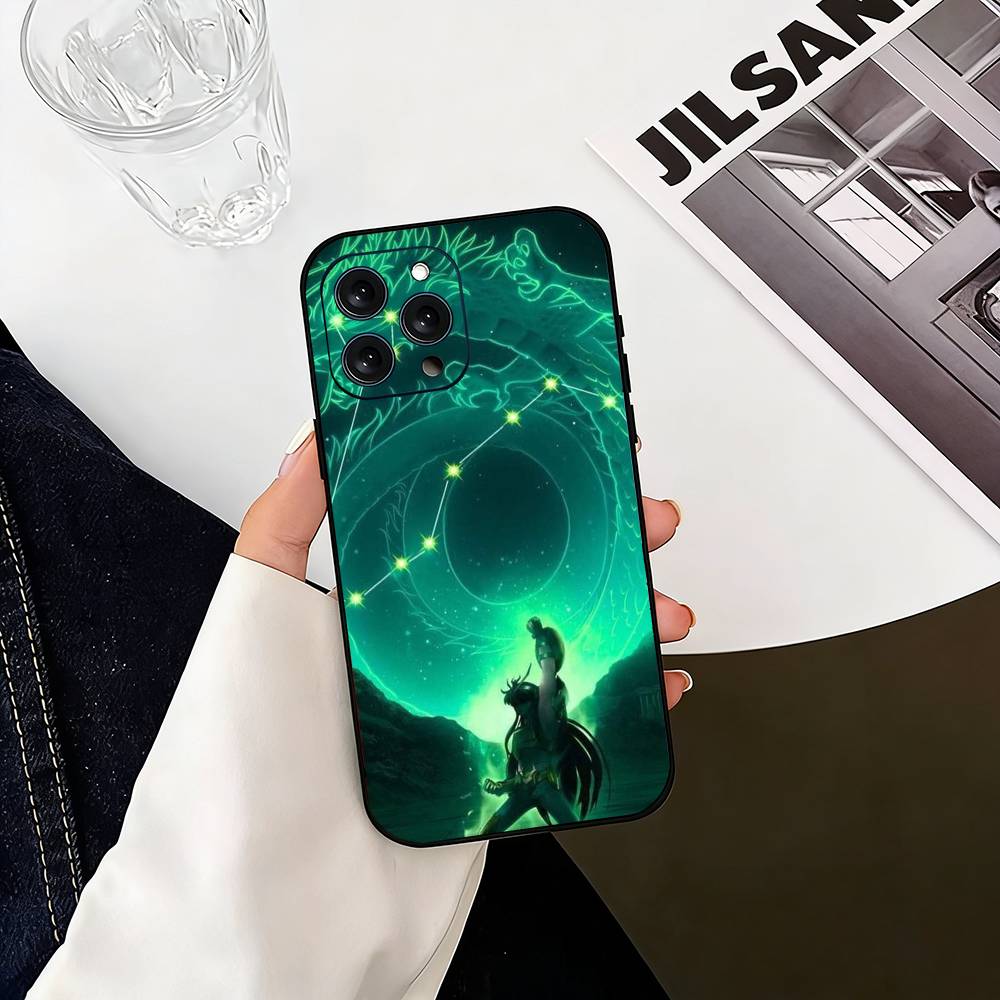 Saint S-Seiya K-Ritter Handyhülle Silikon Weich Für IPhone 17 16 15 14 13 12 11 X XR Plus Pro Max Plus