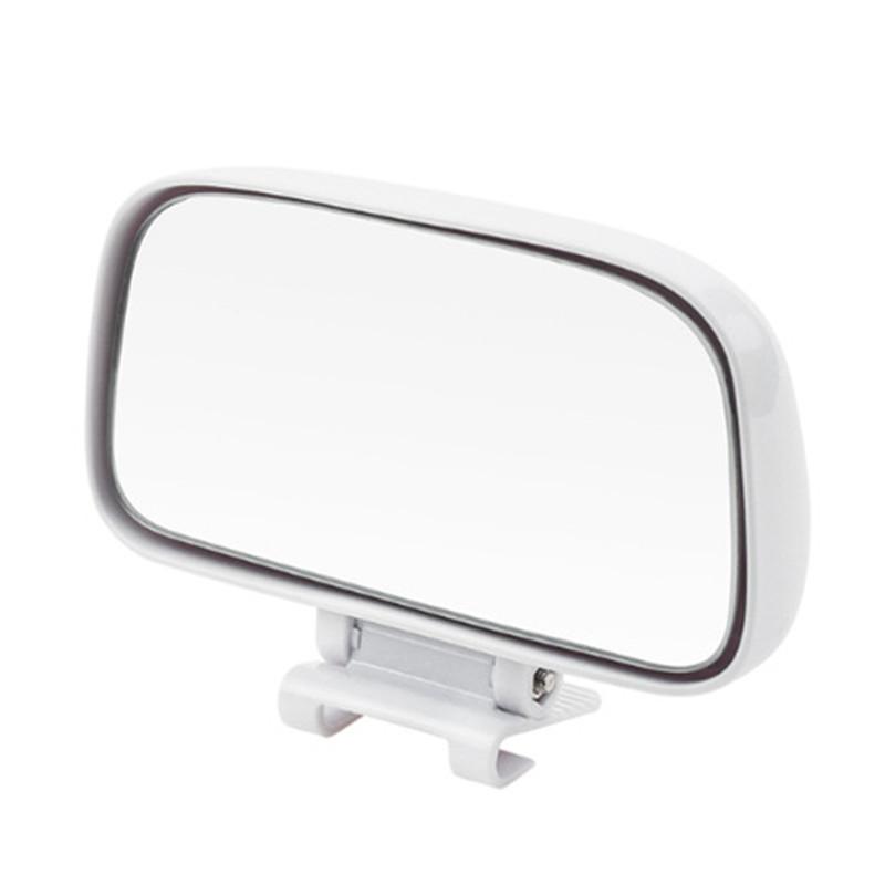 Bilspeil HD Glass Blind Justerbar Wide Spot Speil Vinkel Parkering Bakre speil Ekstra bakside