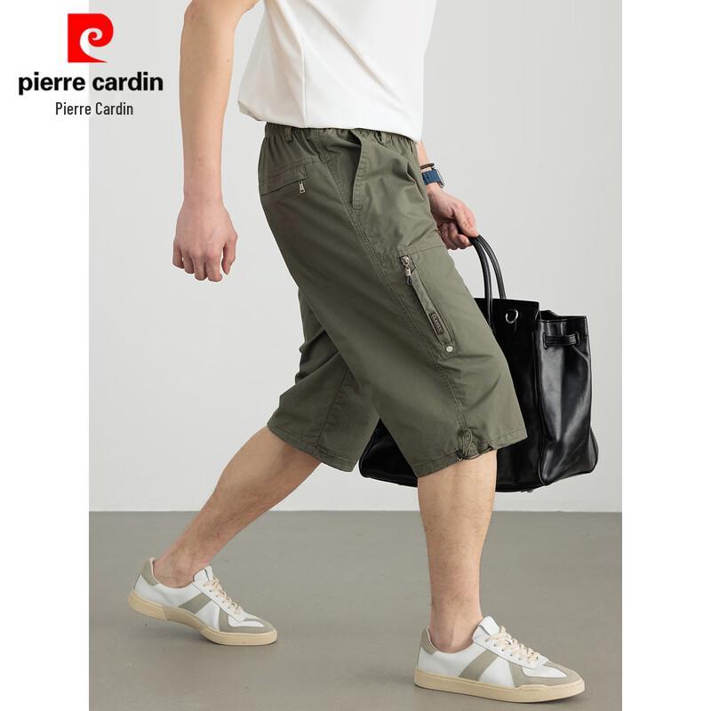 

Pierre Cardin Men s 100% Cotton Casual 3/4 Length Shorts 5XL