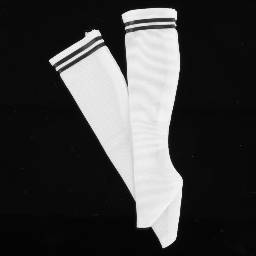 1/6 Scale Casual Tube Stocking, Cosplay, Mini Athletic Socks for 12 inch Figures