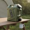 Camping Water Carrier Food Grade Jug with Spigot Large Opening for Outdoor, Car Travel,