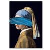 The Girl With A Pearl Earrings Canvas Paintings Reproductions Famous Artwork By Jon Pop Art Prints Wall Pictures for Home Decor