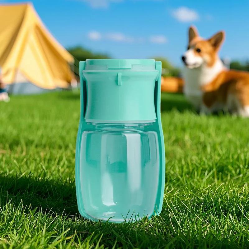 350ml 550ml Leakproof Pet Water Bottle Portable Lightweight Drinking Cup For Dogs Cats Outdoor Hiking And Daily Travel