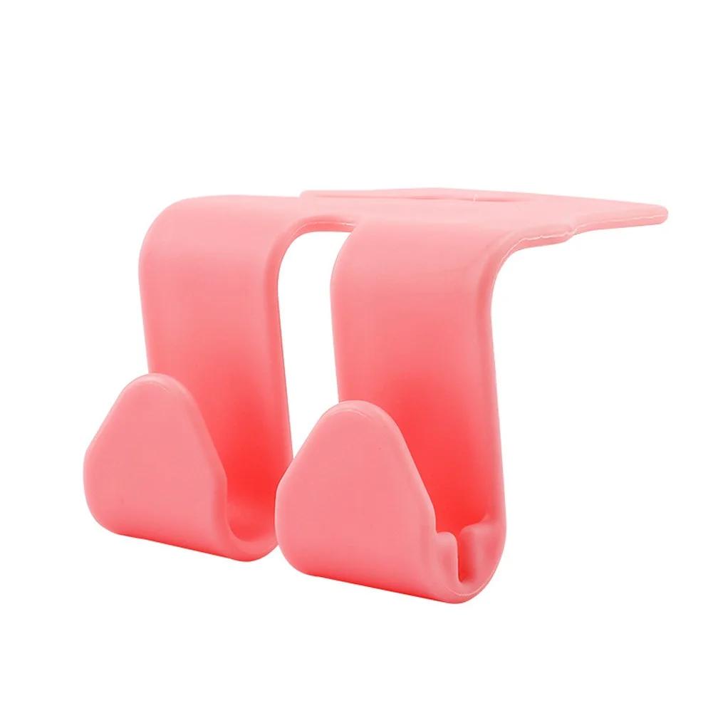 Car Hook Rear Seat Headrest Double Head Hanger Fastener Clip Auto Interior Bag Storage Hanging Holder Car Accessories