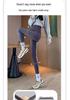 Maternity Shark Leggings: Spring/Fall & Winter-Ready, Non-Restrictive Yoga Pants with Velvet, Perfect for Petite Sizes.
