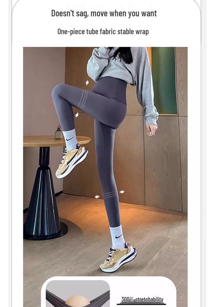 Maternity Shark Leggings: Spring/Fall & Winter-Ready, Non-Restrictive Yoga Pants with Velvet, Perfect for Petite Sizes.