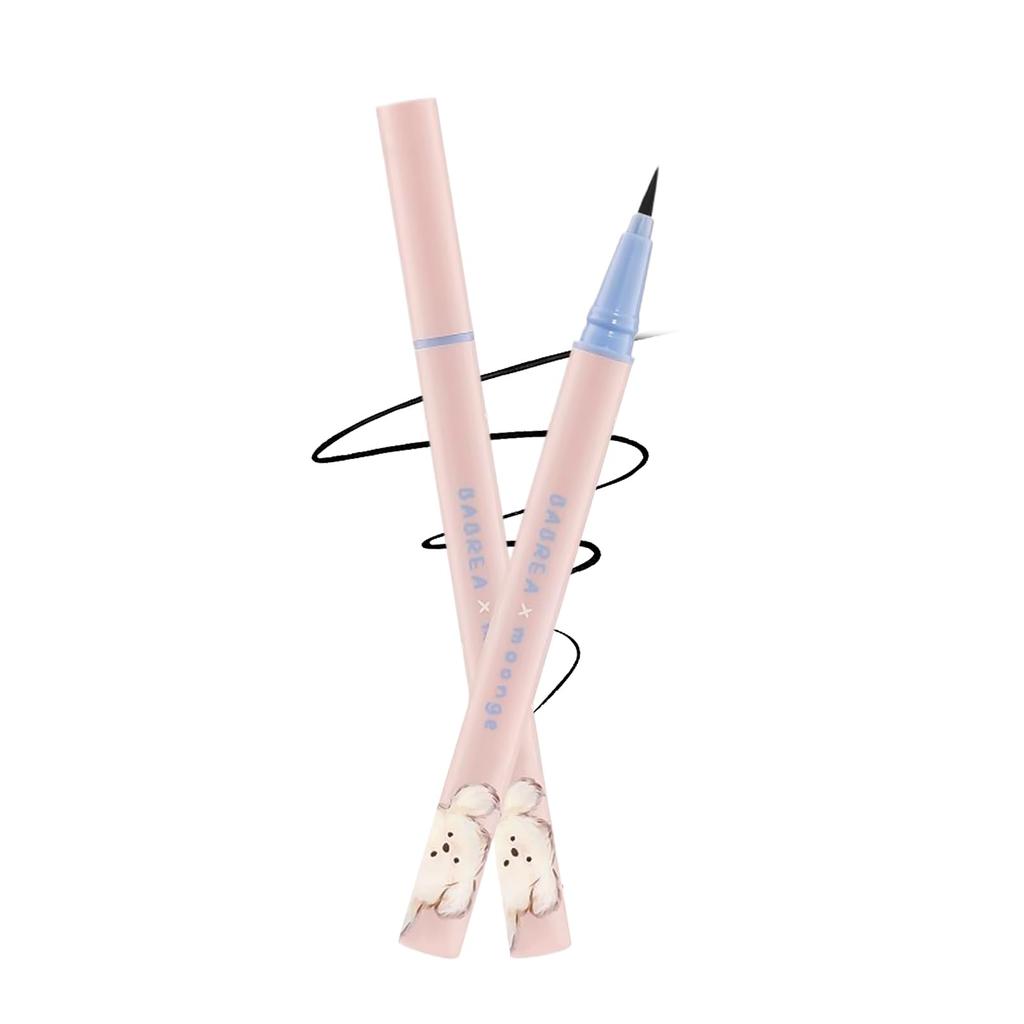 METYSUR Eyeliner Pencil Liquid Eyeliner - Ultra-fine, Waterproof, Smudge-proof, Long-lasting, Highly Pigmented, Adheres to Line, Natural Ingredients,