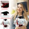 Plush Doll Bachelor's Suit Graduation Doctoral Hat Cartoon Doll Pendant