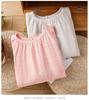 Women's Summer 2026 Imitation Han Linen Short-Sleeve T-Shirt - Artistic Solid Color Design