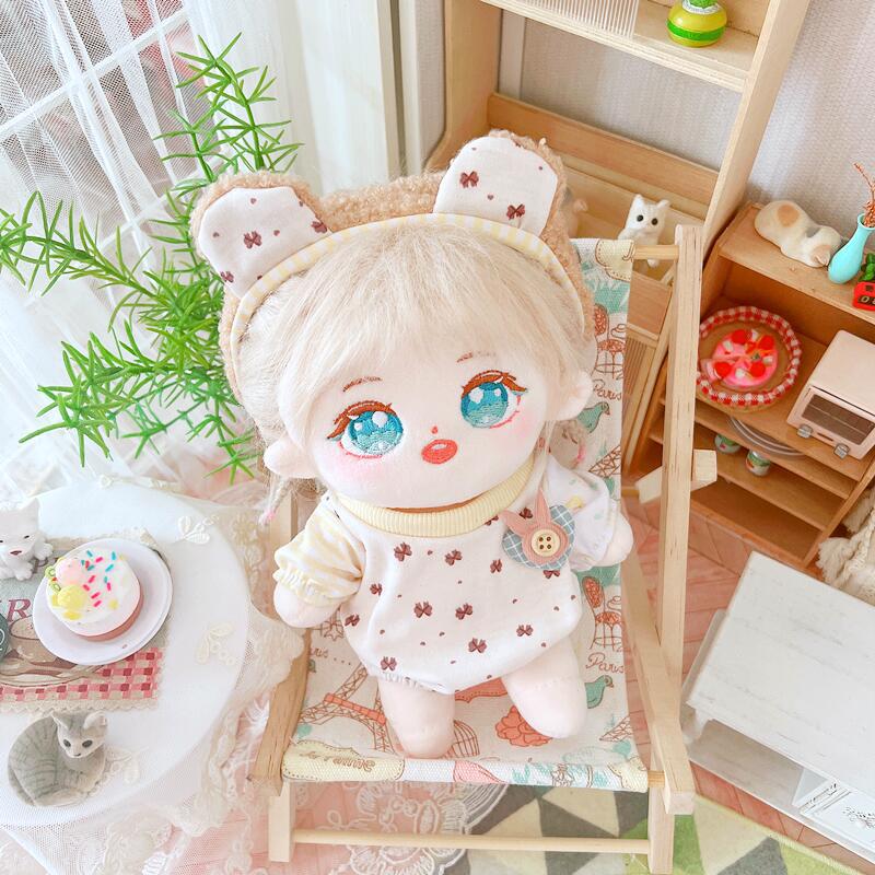 Star Doll Humanoid Doll Plush Toy, Kexin Internet Celebrity Cute Cotton Doll Naked Baby 20Cm No Attributes