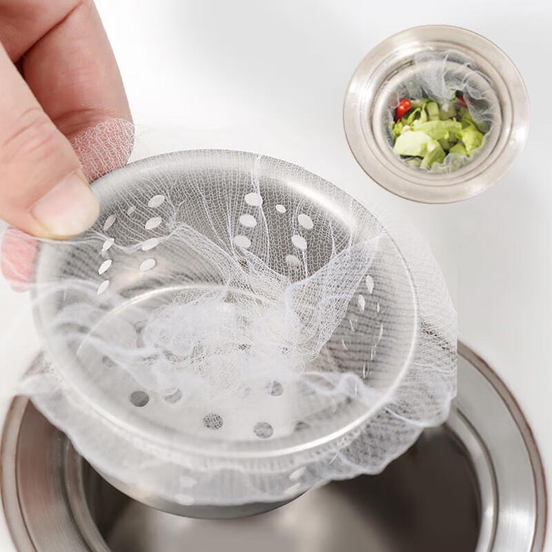 JingJingRS Disposable Sink Strainer Bags, 100-Count