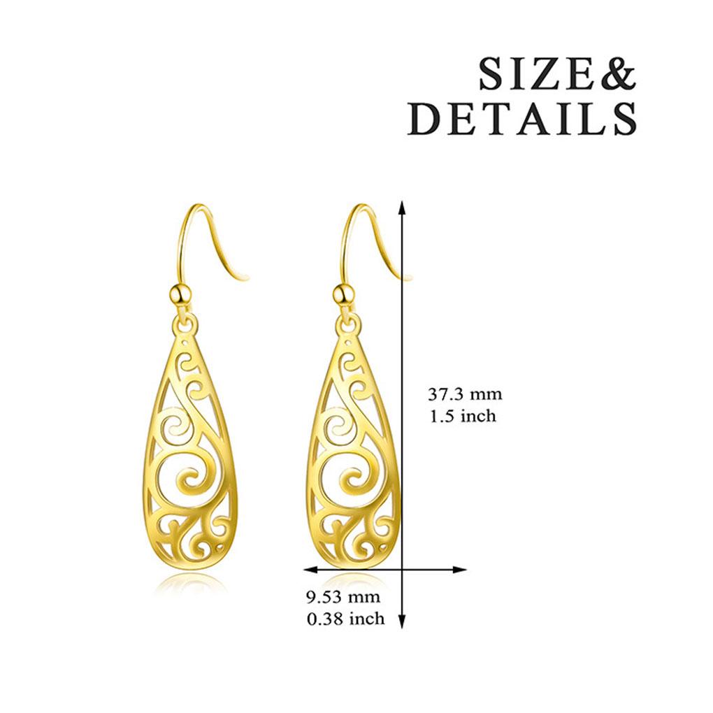 Alloy Drop Earrings For Women Retro And Fashionable Dangle Drop Earrings Vintage Earrings Gifts