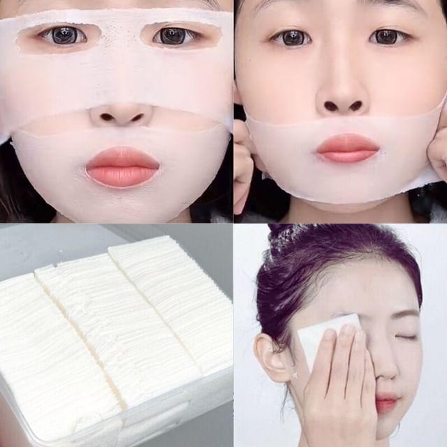 denivyse - 3 in 1 Moisturizing Cotton Pad - 222 Piece