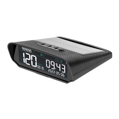 Auto draadloos HUD Head-up display Zonne-GPS digitale snelheidsmeter met LCD-scherm Overtoerenalarm Totaal