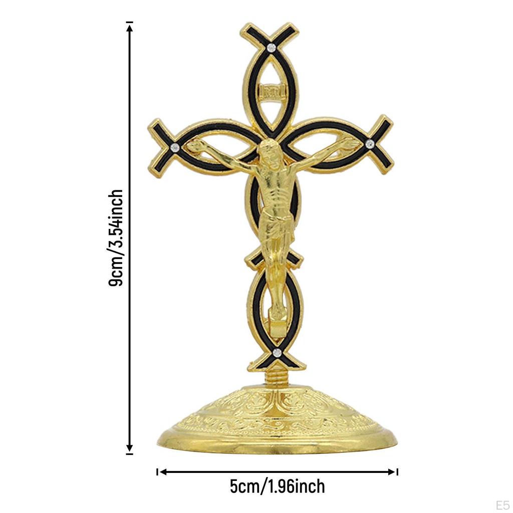 Cross Figurine Decorative Accent for Home And Office Display