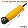 90° Right Angle Electric Screwdriver Bit for Drills