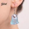 Women Earrings Ghost Glow-in-the-Dark Pendant for Decor Fun Kids Cartoon