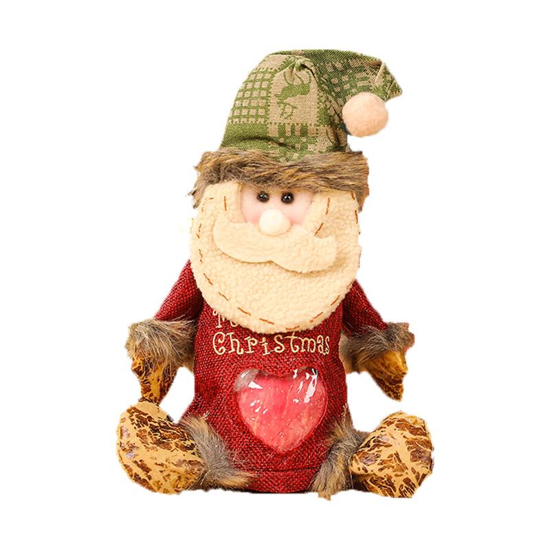 Christmas Gift Bag Santa Claus Reindeer Candy Bag Christmas Eve Apple Bag Christmas Decoration