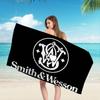 GUN Smith Wesson Microfiber Beach Towel Absorbent Quick Dry Soft Yoga Swimming Resort Mountain Climbing Towel