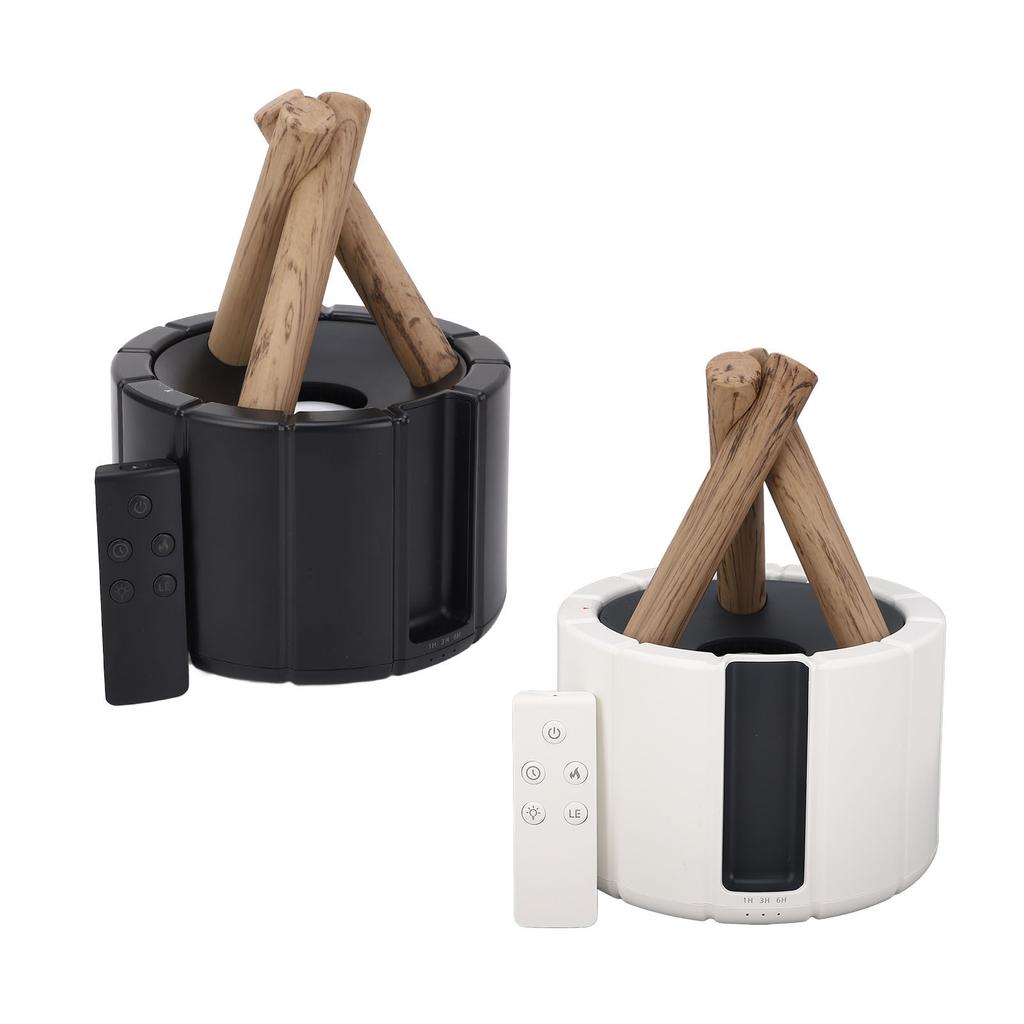 מפיץ ריח מדורה 250 מ"ל מפיץ ריח להבת מדורה חדשני מכשיר אדים מדמה מדורה לבית