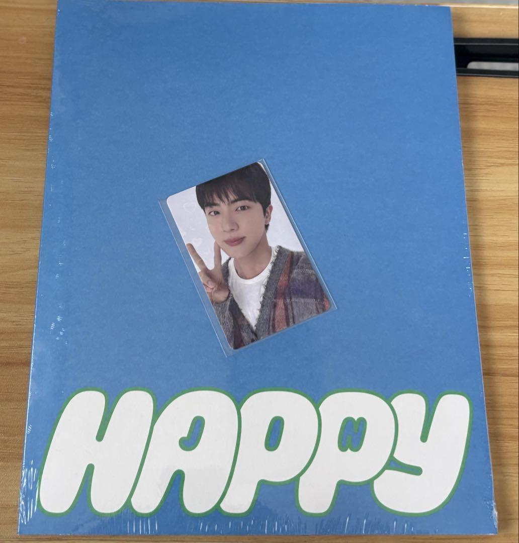 

[USED] BTS JIN HAPPY Album Limited Edition Bonus Trading Card Included