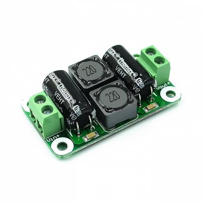 0-50V 4A DC Power Supply Filter Board Class D Power Amplifier Interference Suppression Board Car EMI Industrial Control Panel a