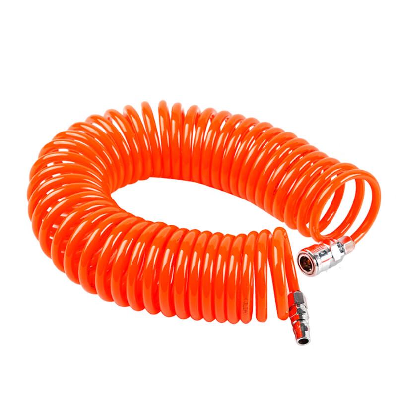 Deqier Telescopic PU Air Compressor Hose CN Plug (adapter Included)