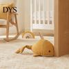 Sand Filling Whale Doorstop Weighted Doorstop, Plush Sea Animal Decorative Door Anti-collision Stopper Stopper, Heavy Duty Fabric for Home Bedroom