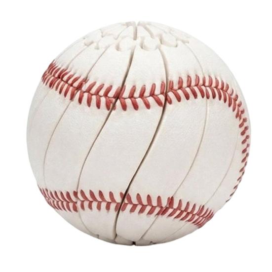 Yousheng Stress Relief Toy, 3D Printed Anxiety Relief Design, Twist And Rotate Portable Interactive Toy, Decompression Toy for Teens baseball