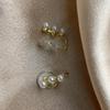 Korean Pearl Ear Clips: Stylish, Versatile, No-Pierce Earrings with Niche Design.