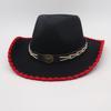 Tibetan Vacation Jazz Hat Direct Supply Top Hat Grassland Windproof Sun Protection Men'S And Women'S Hats Versatile Ethnic Style Jazz Hat