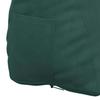 Back Cushion Dark Green 45 X 20 X 35 Cm Cord Fabric